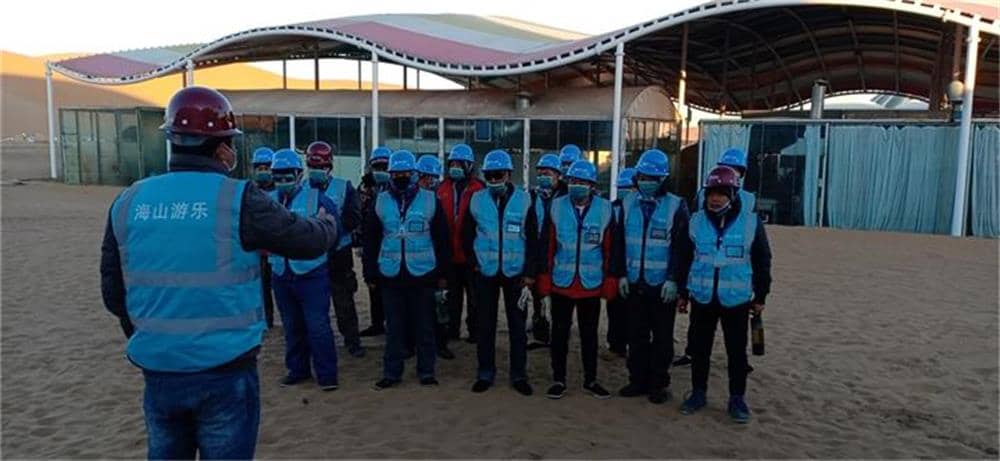 jinnianhui今年会游乐水上乐园施工团队