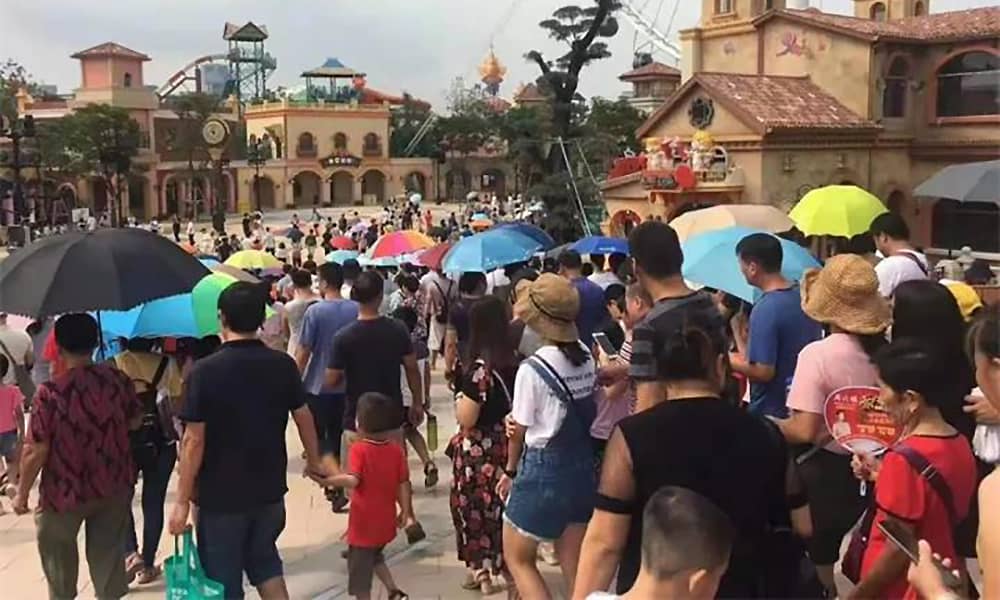 jinnianhui今年会游乐参与打造的欢乐海岸PLUS三天迎客超16万人！