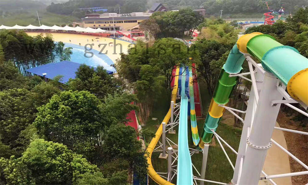 如何设计水上乐园的水上滑梯水回收设备？